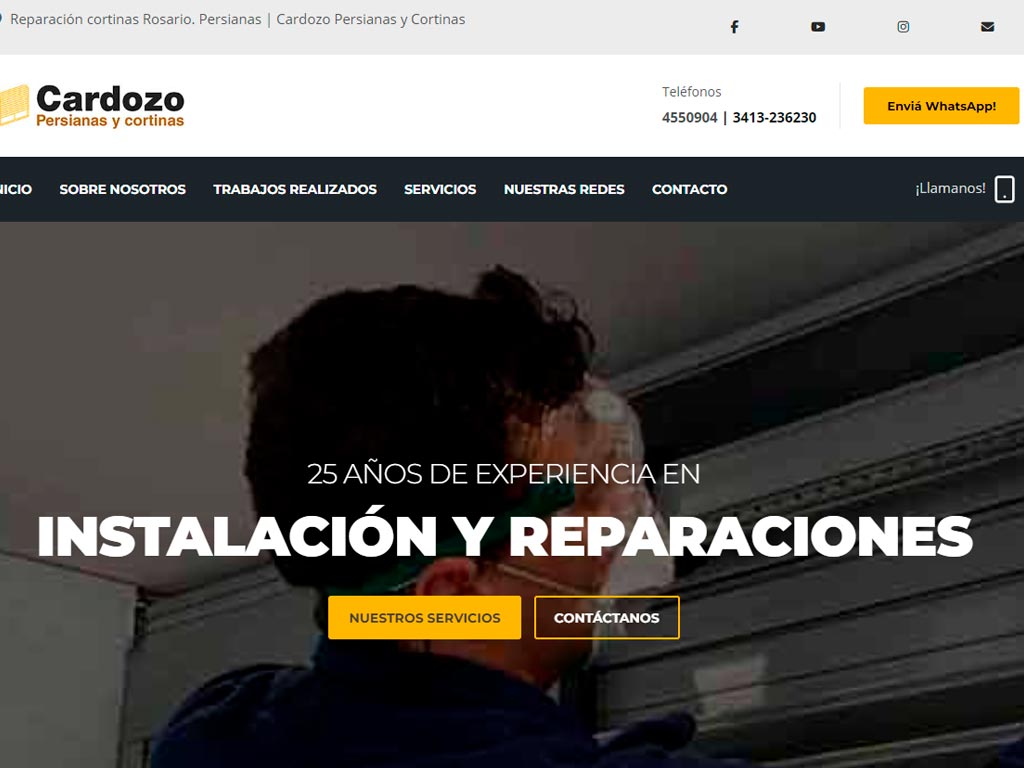 imagen uno de reparación reparacion arreglo instalación instalacion construccion cortinas rosario cardozo ensamblado confeccion persianas rosarina rosario derosario fabricación fabricacion colocación colocacion todo tipo de cortinas y persianas